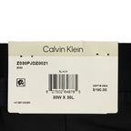 Calvin Klein Dress Pant Men's 30"x30" Slim Fit Wool Pleated Front Black