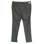 Daniel Cremieux Dress Pant Men's 46L Traveler Raw Hem Comfort Waist Gray