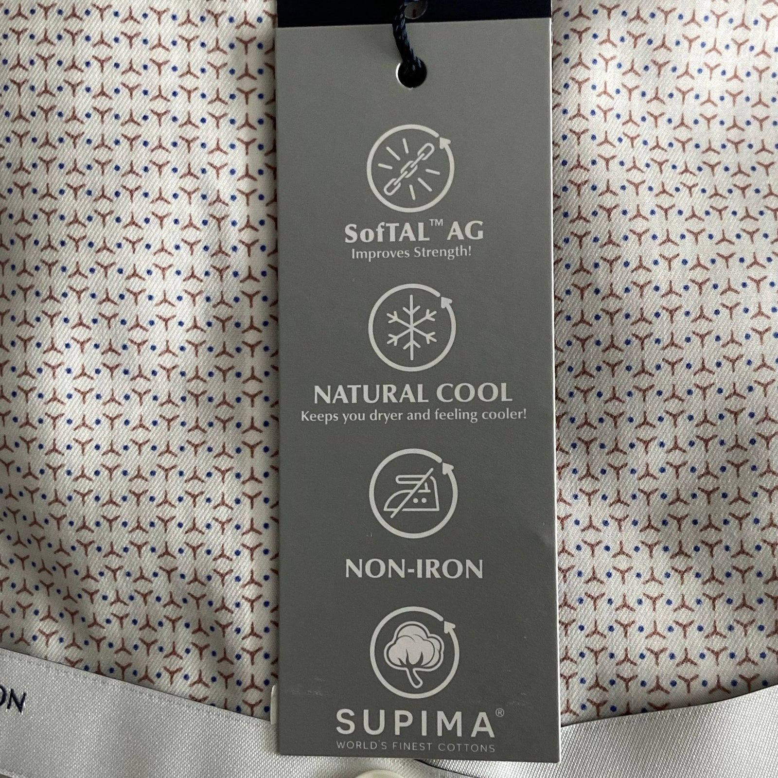 Daniel Cremieux Dress Shirt Men's 17.5-35 Classic Fit Supima Cotton White