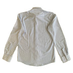 Nautica Dress Shirt Men's 14-14.5 32/33 Performance Slim Fit Blue Check