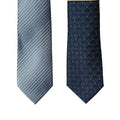 Perry Ellis Tie Lot of 2 Classic Width and Length Pearce Plaid & Hamlin Heat