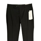 Calvin Klein Dress Pants Men's 36"x30" Slim Fit Jerome Flat Front Black