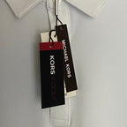 Michael Kors Polo Shirt Men's XXL Short Sleeve Wicking UV Solid White