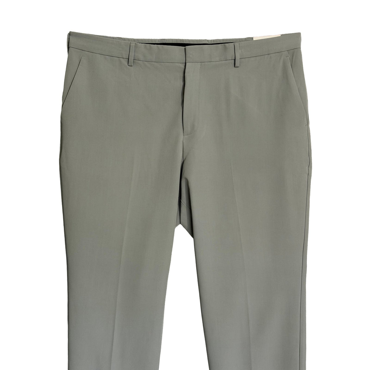 Perry Ellis Pants Men's 40"x32" Modern Fit Dress Pant Chiseled Stone