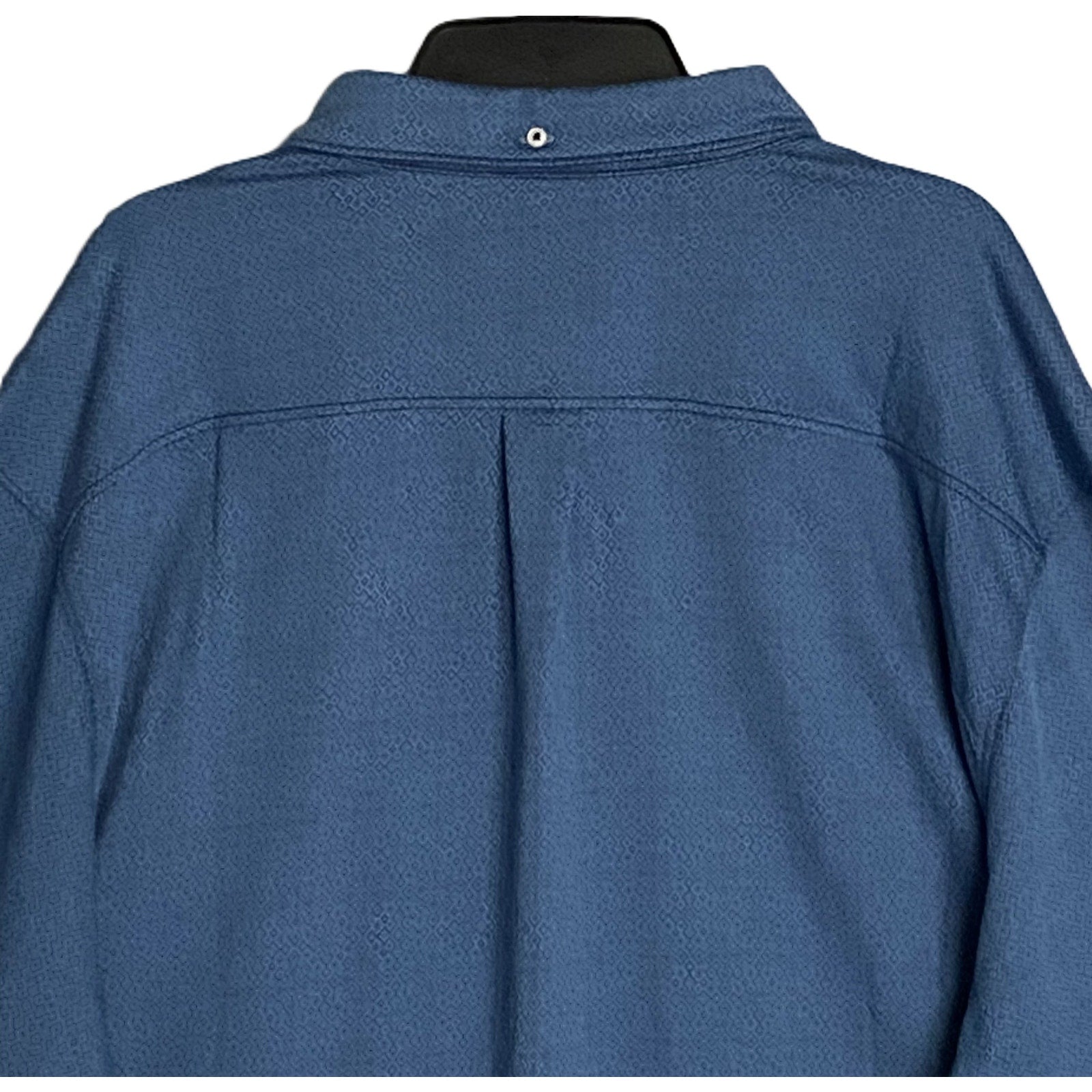 Tommy Bahama Shirt Men's 3XLB Big & Tall "San Lucio Stretch" Long Slv Blue