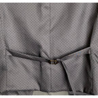 Alfani Vest Men's Small Tuxedo Vest Slim Fit Stretch Fabric Grey & Black