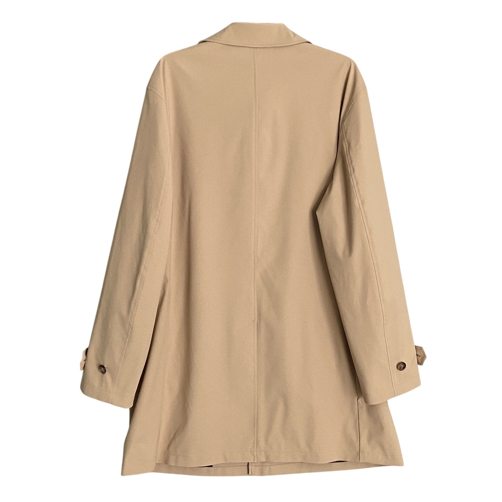 Lauren Ralph Lauren Coat Men's 36 Short All-Weather Coat Stanza Solid Khaki NEW