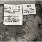 Daniel Cremieux Dress Pant Men's 46R Traveler Raw Hem Comfort Waistband Grey