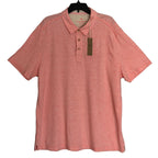 Tommy Bahama Shirt Men's XXL "Laurito Beach Polo" Dubarry Coral Heather