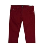 Boss Soft Touch Trousers Men's 34"x32" Slim Fit Flat Front Stretch Red