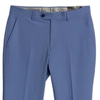 Bar III Dress Pants Men's 30"x30" Slim Fit Wool Blend Stretch Light Blue