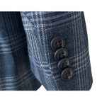 Michael Kors Sport Coat Men's 36 Short Kent Classic Fit Stretch Blue Check