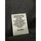 Daniel Cremieux Turtleneck Shirt Signature Solid Interlock Men's XL Grey