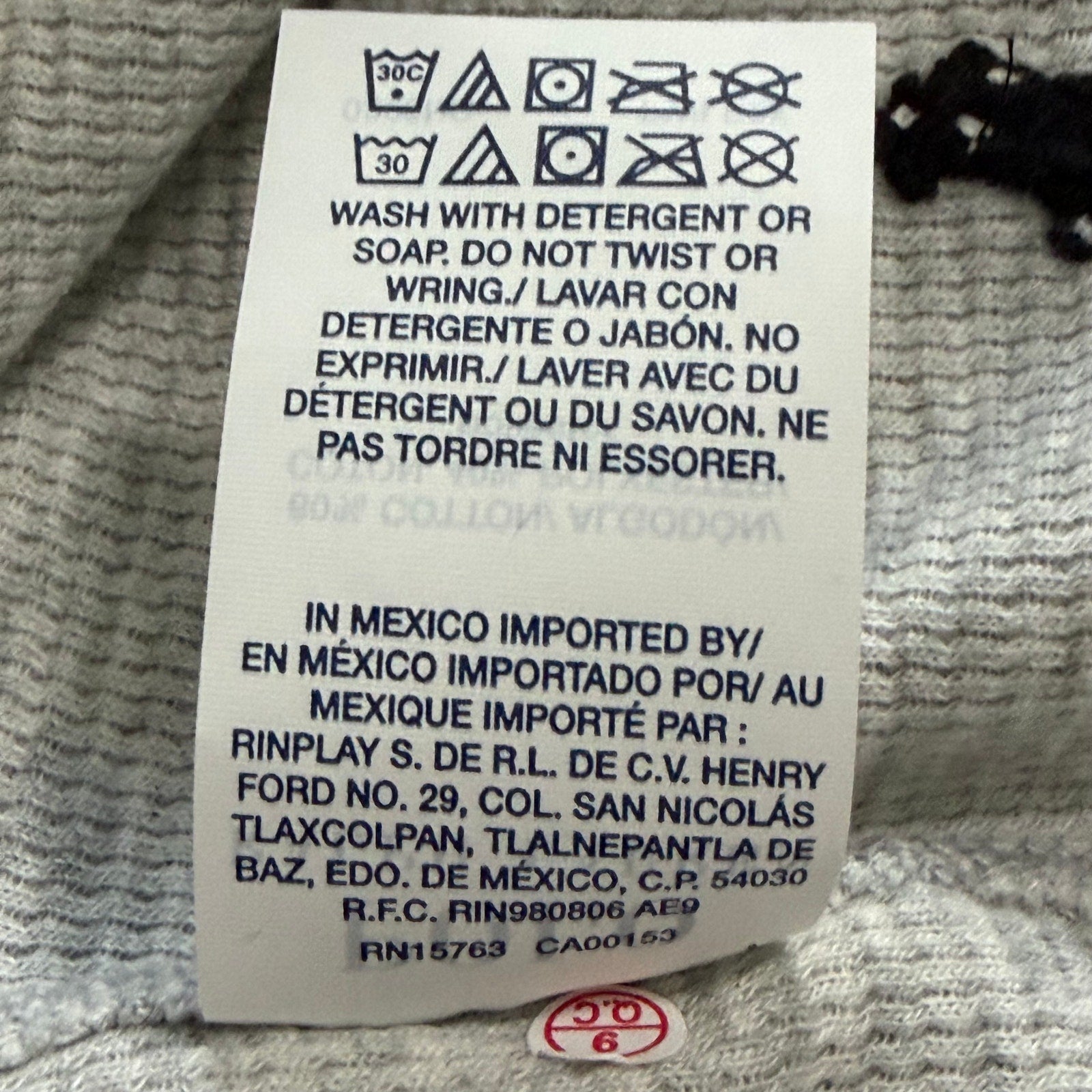 Polo Ralph Lauren Sleepwear Men's 3X Crew Neck Long Sleeve Knit Shirt Grey