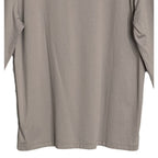 Michael Kors Polo Shirt Hoodie Men's Large Pima Cotton Stretch Taupe