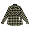 AG Los Angeles Shirt Men's Large Classic Fit Huston Western Charcoal Plaid