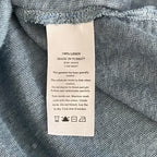 Faherty Polo Shirt Men's XL Reserve Short Sleeve Linen Deep Marine Blue NEW