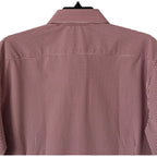 Mizzen+Main Shirt Men's XXL Leeward Trim Fit Long Slv Mulberry Ian Gingham
