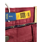 Polo Ralph Lauren Pants Men's 36T"x36" Varick Slim Straight 5-Pocket Red