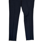 Daniel Cremieux Dress Pant Men's 46L Traveler Raw Hem Comfort Waist Navy