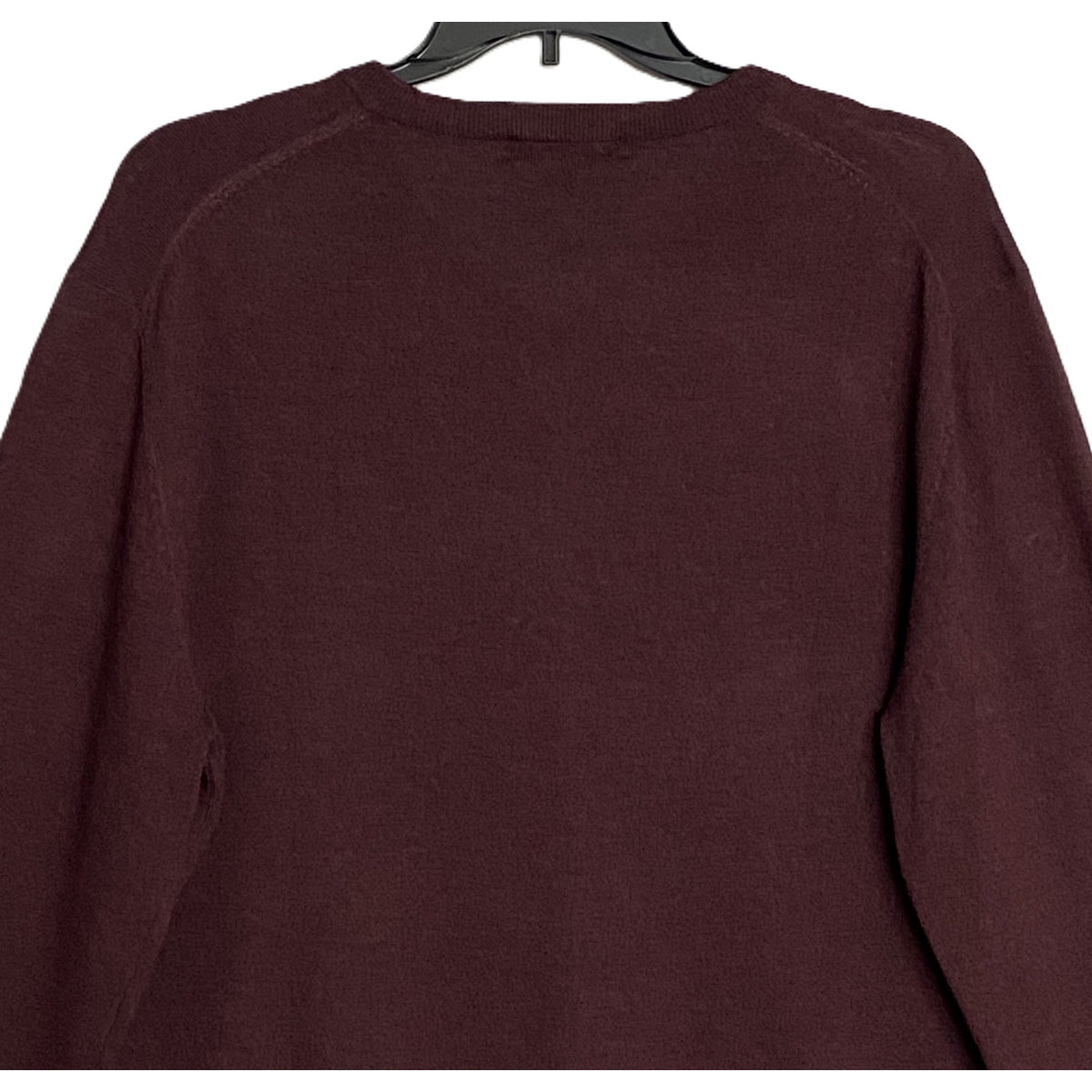 Hart Schaffner Marx Sweater Men's 3XB Big & Tall V-Neck Merino Wool Merlot NWT