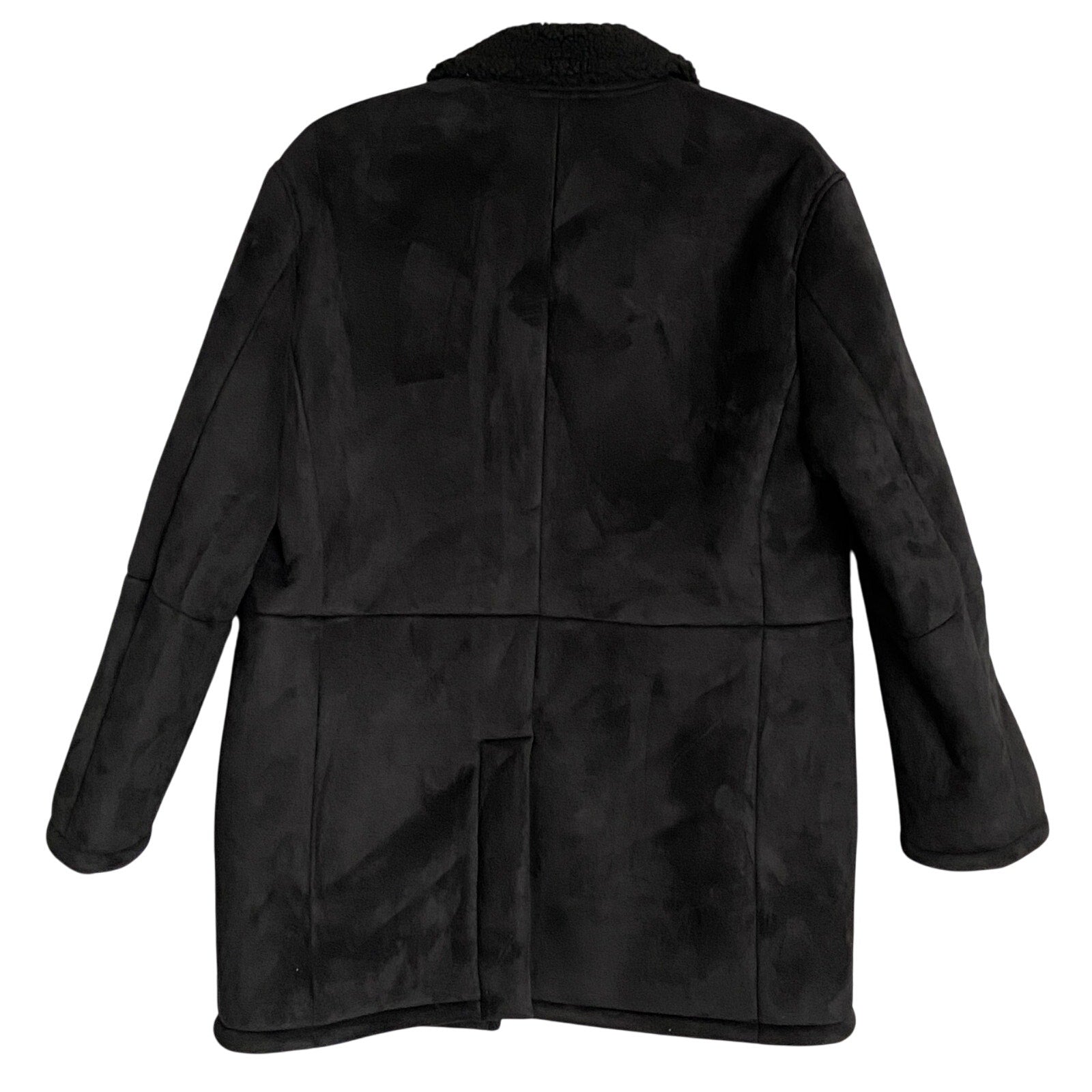 Lauren Ralph Lauren Men's 40REG Lefferts Classic-Fit Faux-Shearling Overcoat