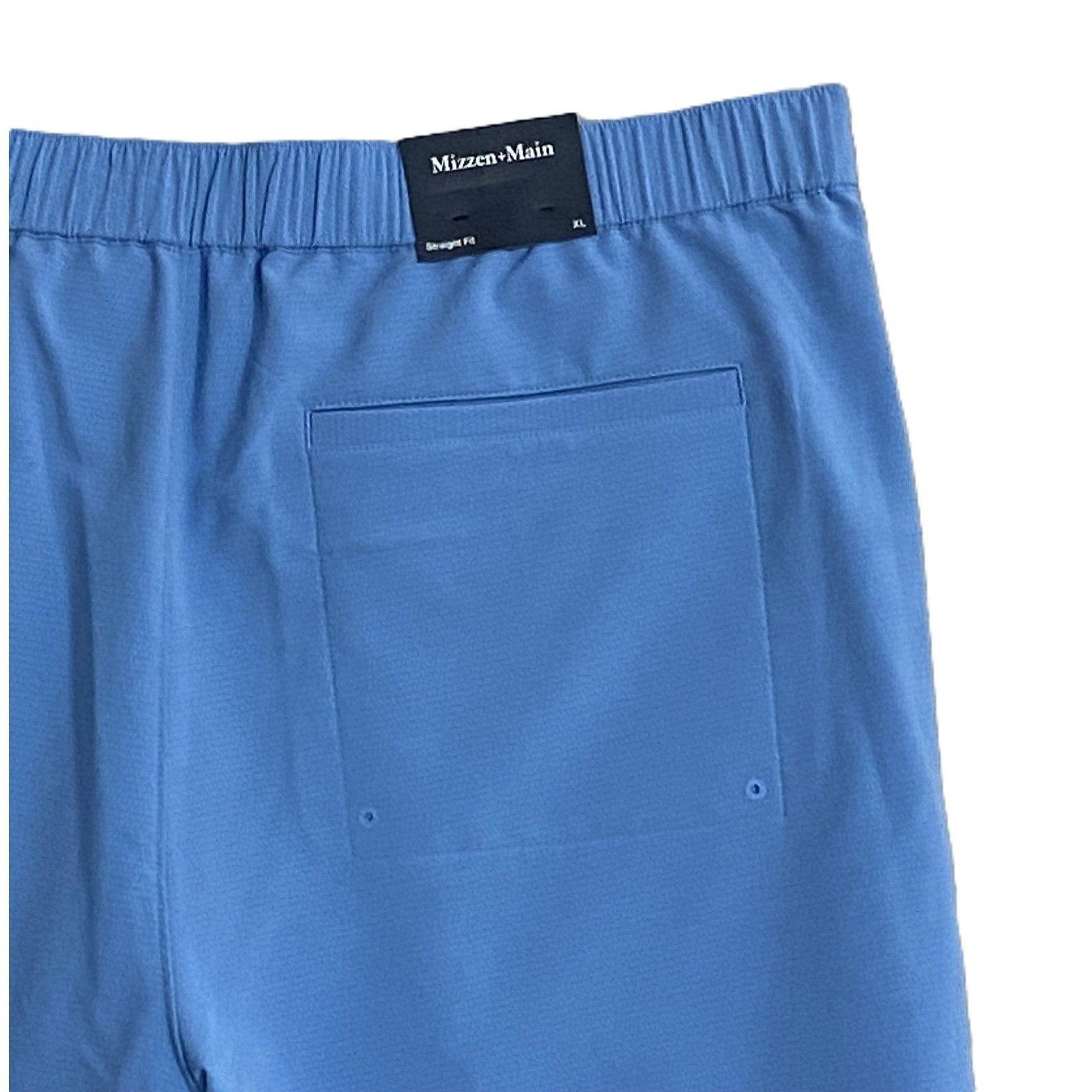 Mizzen+Main Shorts Men's XL Provence Deck Short Stretch Light Blue