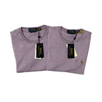 Polo Ralph Lauren T-Shirts Lot of 2 Men's XS Short Sleeve Purple Heather
