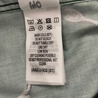 Lacoste Camp Shirt Men's Medium Relaxed Fit Short Sleeve Rene Lacoste Print NEW