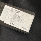 Armani Exchange Pants Men's 40W Dress Trousers Raw Hem Stretch Wool Gray