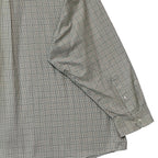 Roundtree & Yorke Oxford Dress Shirt Men's 4XB LS Big & Tall Green Red NWT
