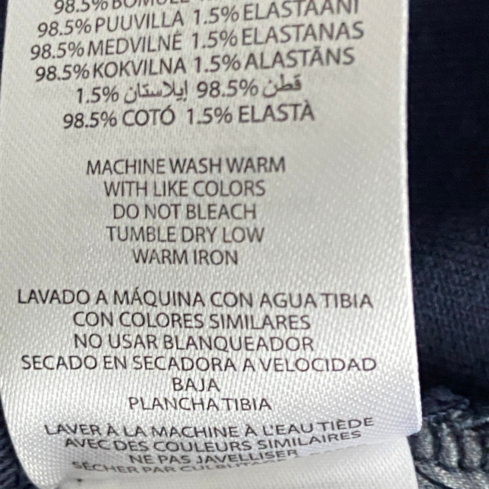 Michael Kors Men's 40x32 Slim-Fit Parker Stretch Twill Pants Midnight Blue