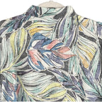Tommy Bahama Shirt Men's XL "Barbados Breeze Stretch" Vines Linen Blend