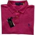 Polo Ralph Lauren Shirt Men's XL Custom Slim Fit Polo Shirt Short Slv Pink