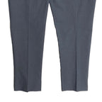 Hart Schaffner Marx Pant Men's 42x30 Dress Pant Platinum New York Fit Blue