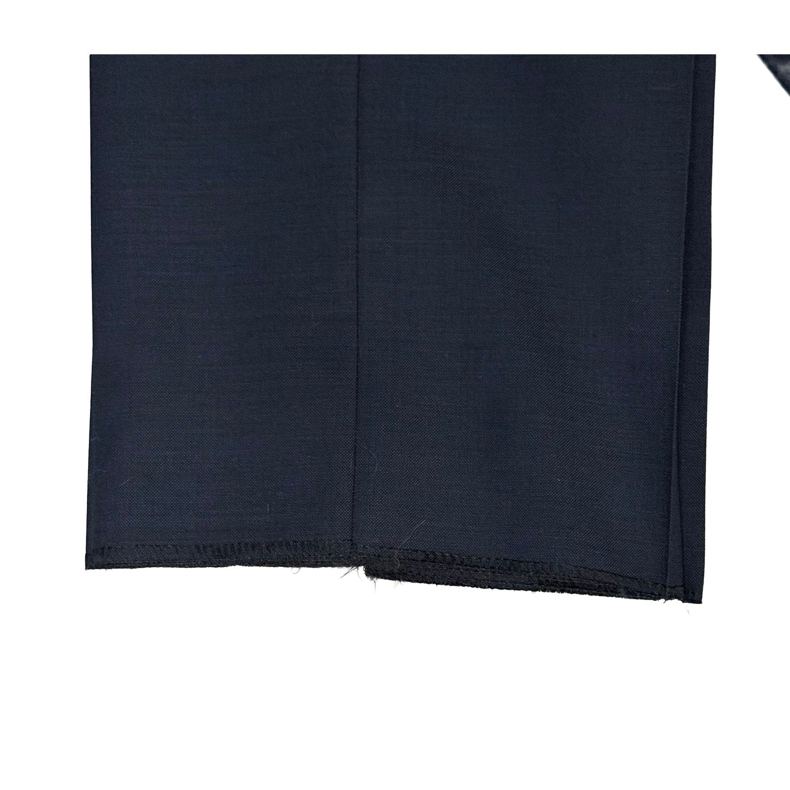 Daniel Cremieux Dress Pant Men's 46L Traveler Raw Hem Comfort Waist Navy