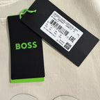 Boss Salbo Pullover Sweatshirt Men's 4XL Big & Tall Crew Neck Open White