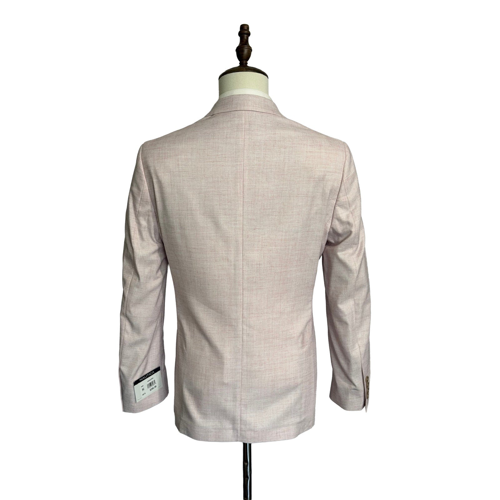 Nautica Sport Coat Men's 44 Short Modern Fit Active Stretch Light Pink