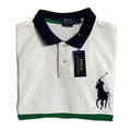 Polo Ralph Lauren Shirt Men's XXL Mesh Polo Shirt Custom Slim Fit Big Pony