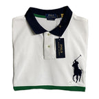 Polo Ralph Lauren Shirt Men's XXL Mesh Polo Shirt Custom Slim Fit Big Pony