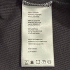 Psycho Bunny Henley T-Shirt Men's XL Long Sleeve Chest Pocket Dark Gray