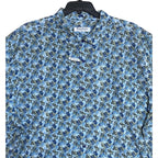 Tommy Bahama Shirt Men's 3XLT Big & Tall Bahama Coast Chico Palms Blue