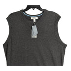 Daniel Cremieux Sweater Vest Men's Large Supima Cotton Cashmere Grey