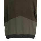Armani Exchange Sweater Men's Small Crew Neck Lightweight Wool Color-Block