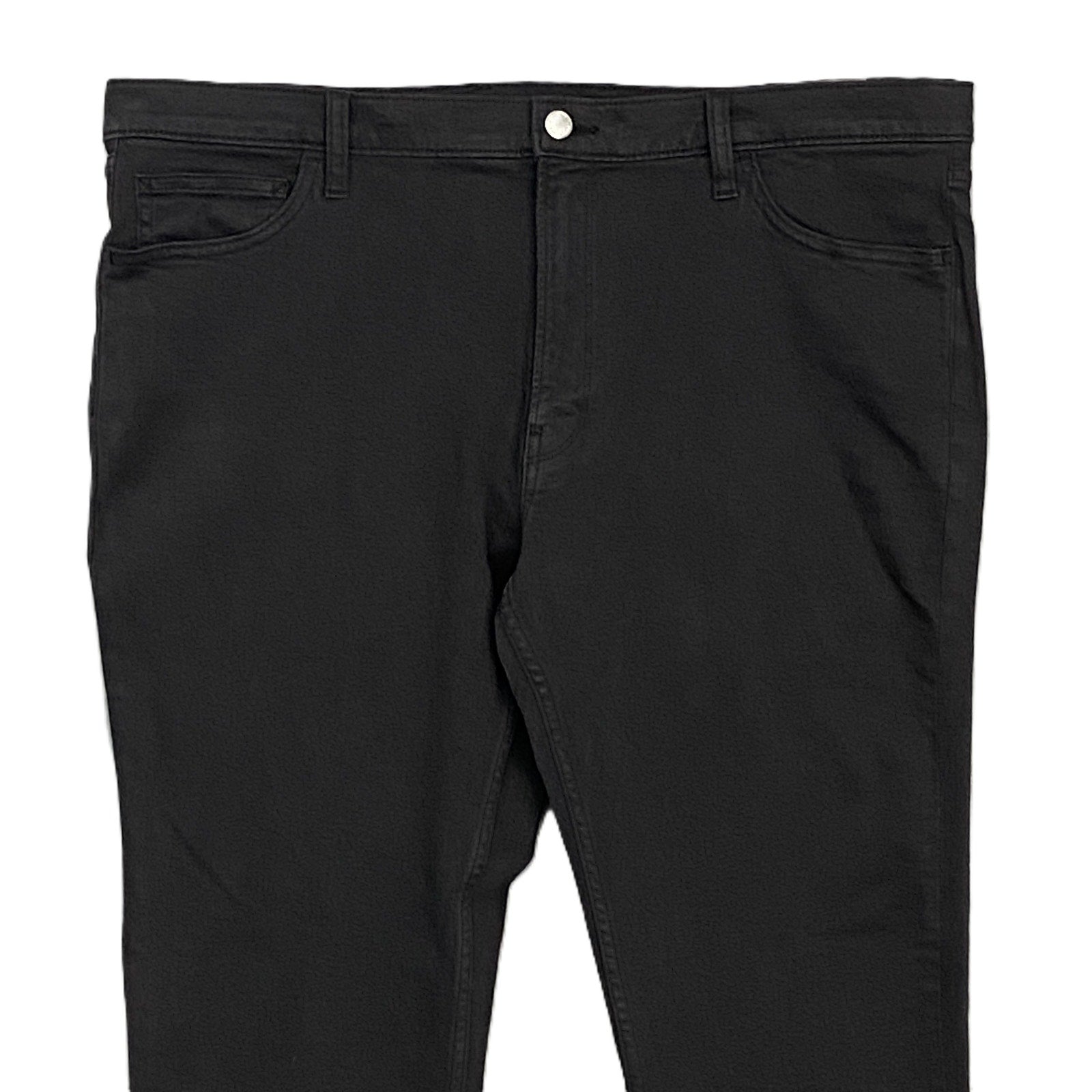 Michael Kors Men's 38x32 Parker Slim Fit Stretch Denim Pants Solid Black