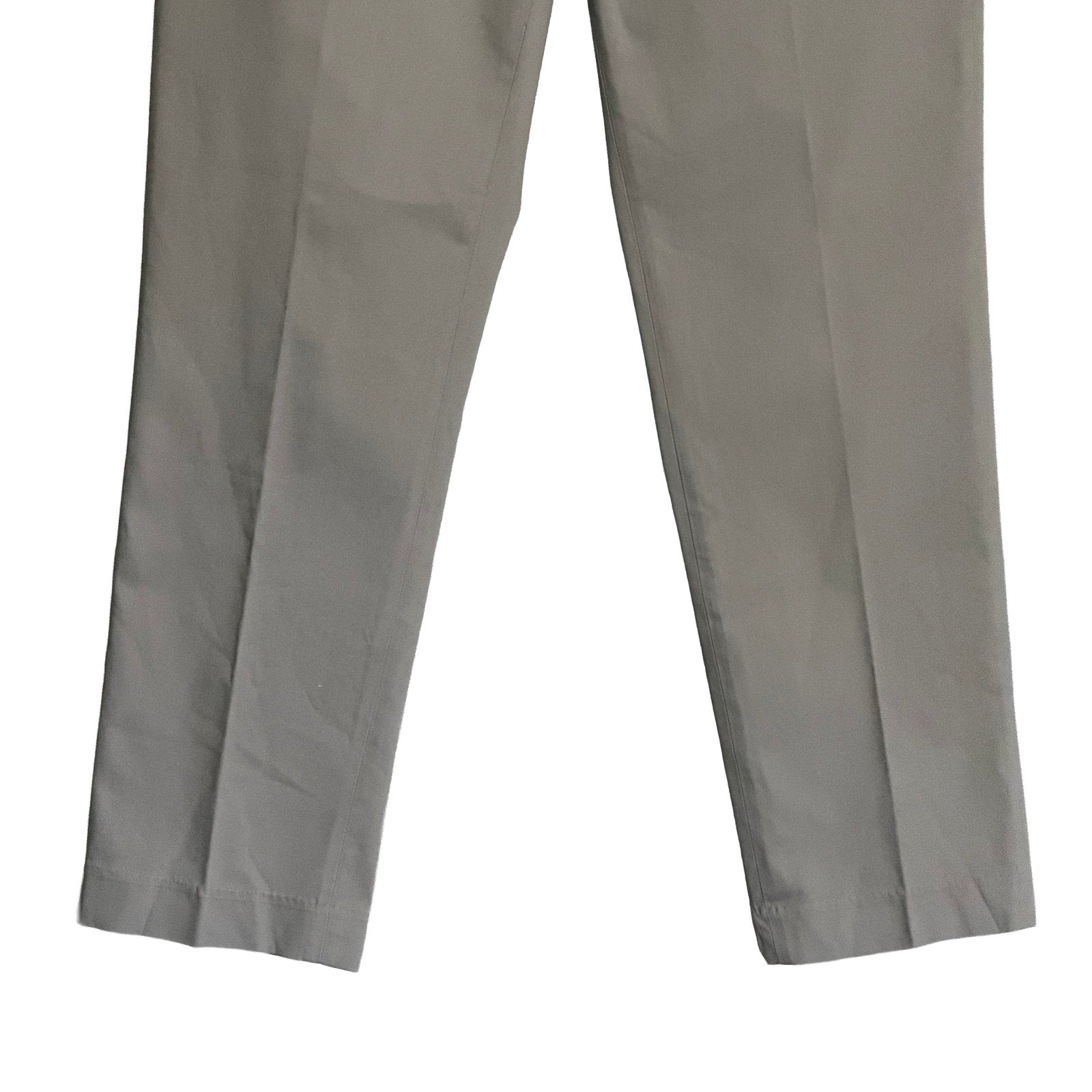 Perry Ellis Pant Men's 33"x30" Slim Fit Chino Stretch Fabric Chiseled Stone