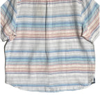 Tommy Bahama Shirt Men's XXL "Sand Linen Sicily Stripe" Linen Blend NEW w/Flaw