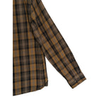AG Los Angeles Shirt Men's XL Classic Fit Mason Work Shirt Brown Black Plaid