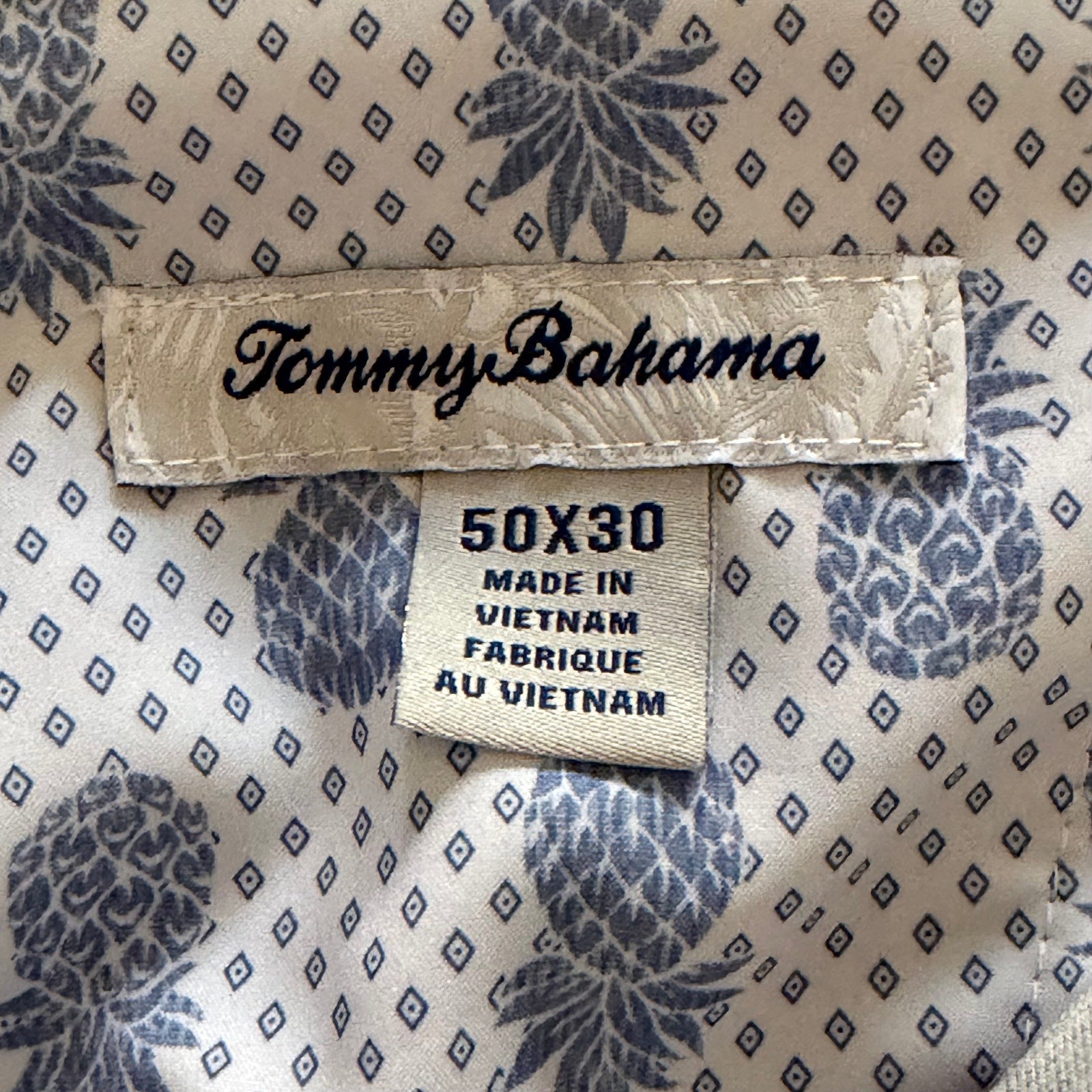 Tommy Bahama Men's 50"x30" Pants "On Par" Flat Front" Harbor Mist