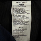 Perry Ellis Portfolio Pants Men's 36"x32" Modern Fit Dress Pants Mood Indigo